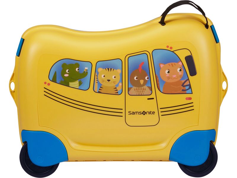 Samsonite Reisetrolley DREAM2GO RIDE-ON SUITCASE SCHOOL BUS Kindertrolley aus robustem Polypropylen