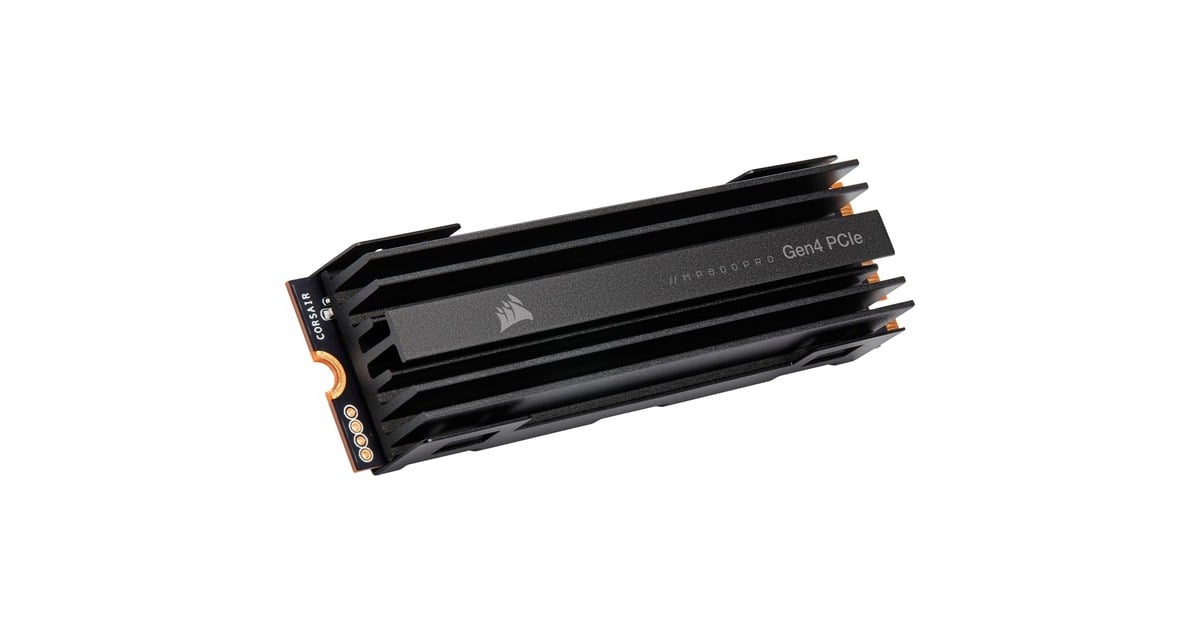 CorsairMP600 PRO, 4 TB SSD  (Zwart, CSSD-F4000GBMP600PRO, M.2 2280, PCIe 4.0 x4)