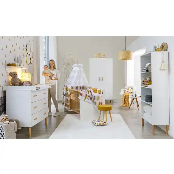 2-türigiger Schrank, Melody White