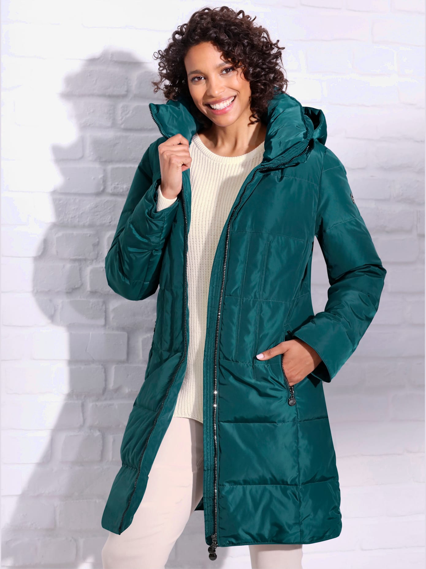 Manteau en duvet 90% duvet, 10% plumes