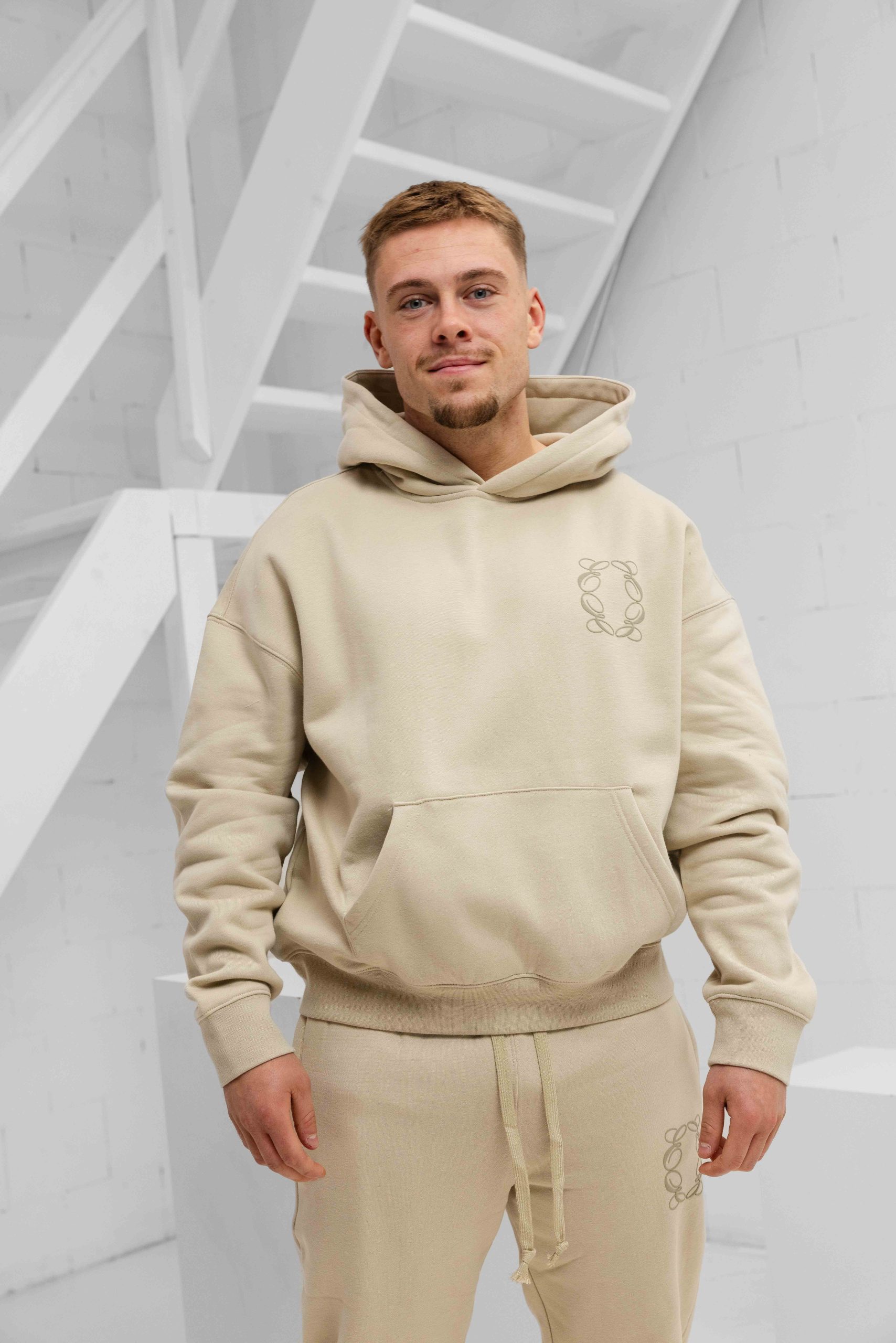 Cou7ure Essentials Classic Trainingspak Heren Beige