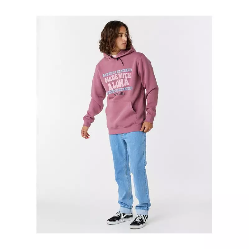 Sweat RIPCURL Down The Line Fp Hooded Mauve
