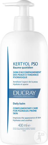 Ducray Kertyol P.S.O. Baume Hydratant Quotidien Peau À Tendance Psoriasique Démangeaisons  400ml