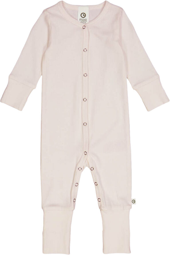 Müsli by Green Cotton Rib bodysuit Nightingale