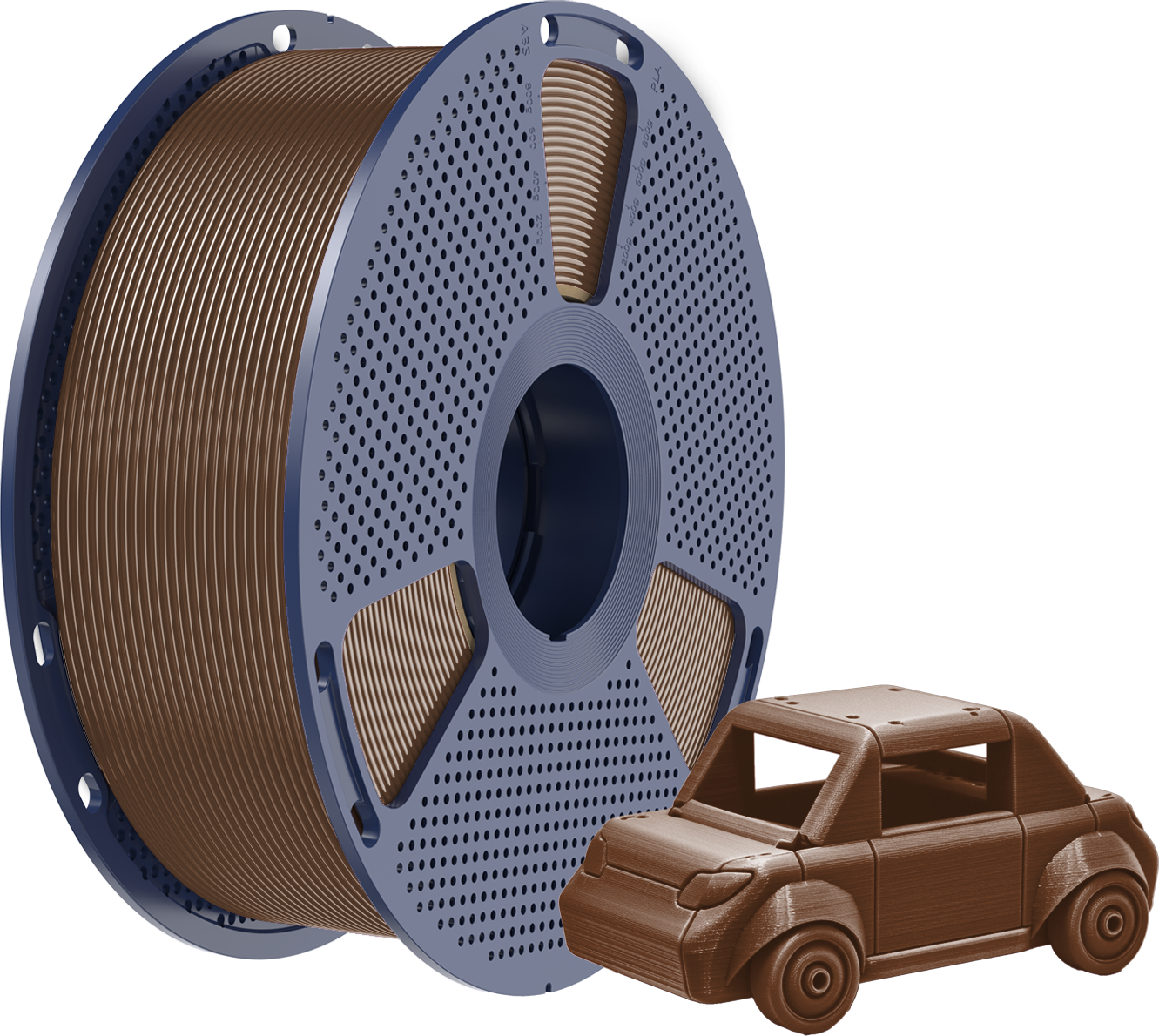 SUNLU  PETG Coffee, 1,75 mm / 1000 g    Zähes, leicht zu druckendes PETG Filament