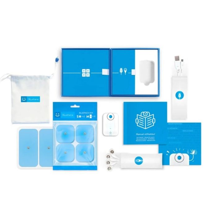 Bluetens Unisex Massage Classic Sport Hvid