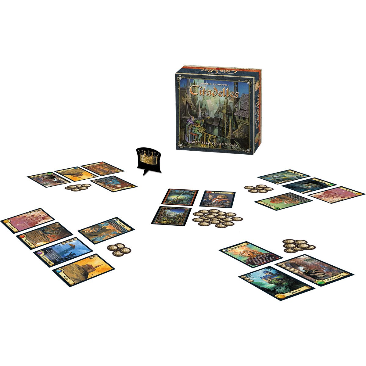 Jeu de stratégie Citadelles