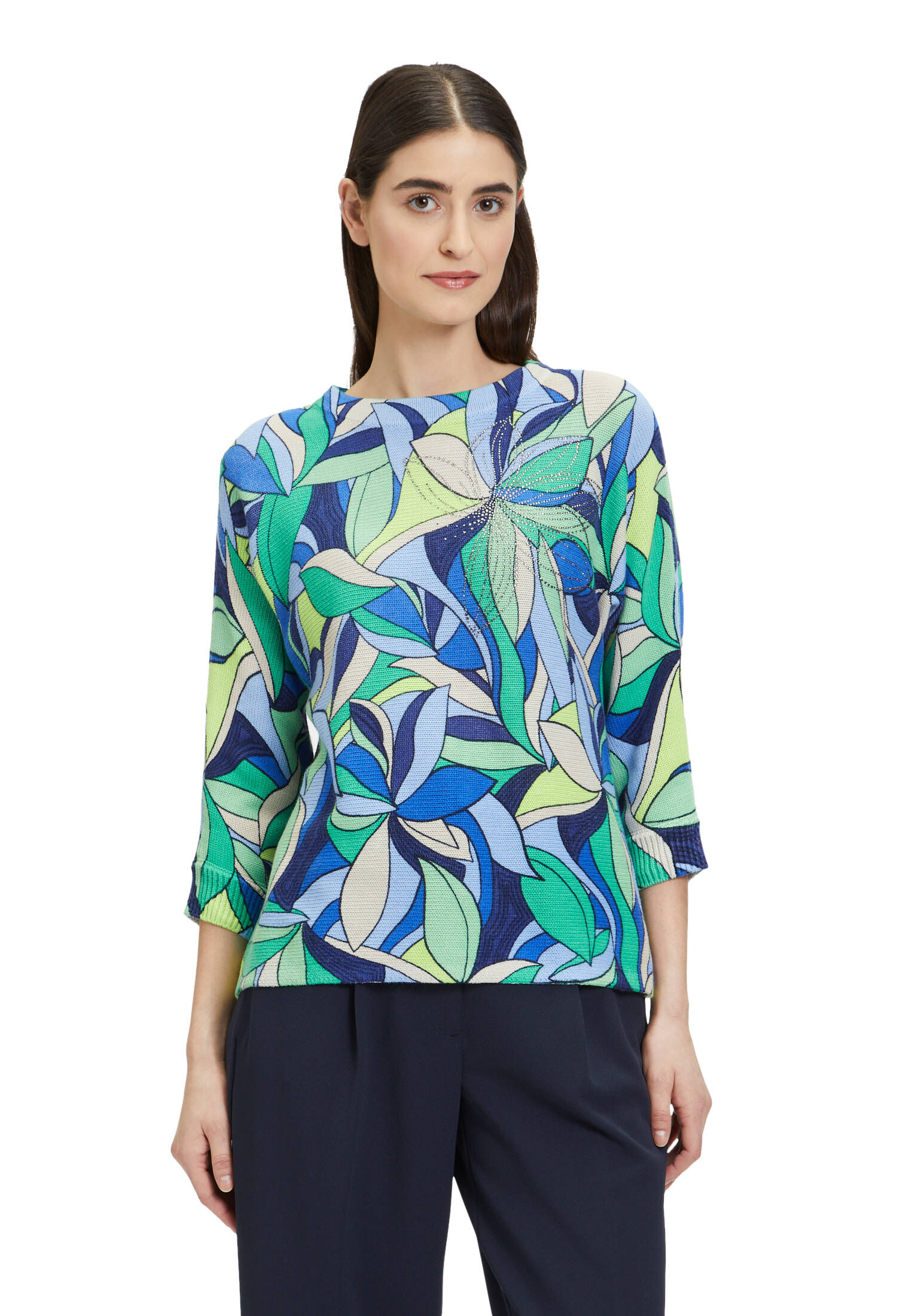 Betty Barclay| Damen Strickpullover mit Print