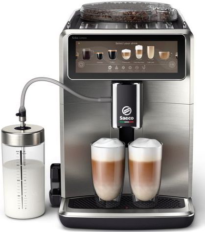 Saeco - Xelsis Suprema SM8885/00 - Koffiezetapparaat - Zwart - Staal