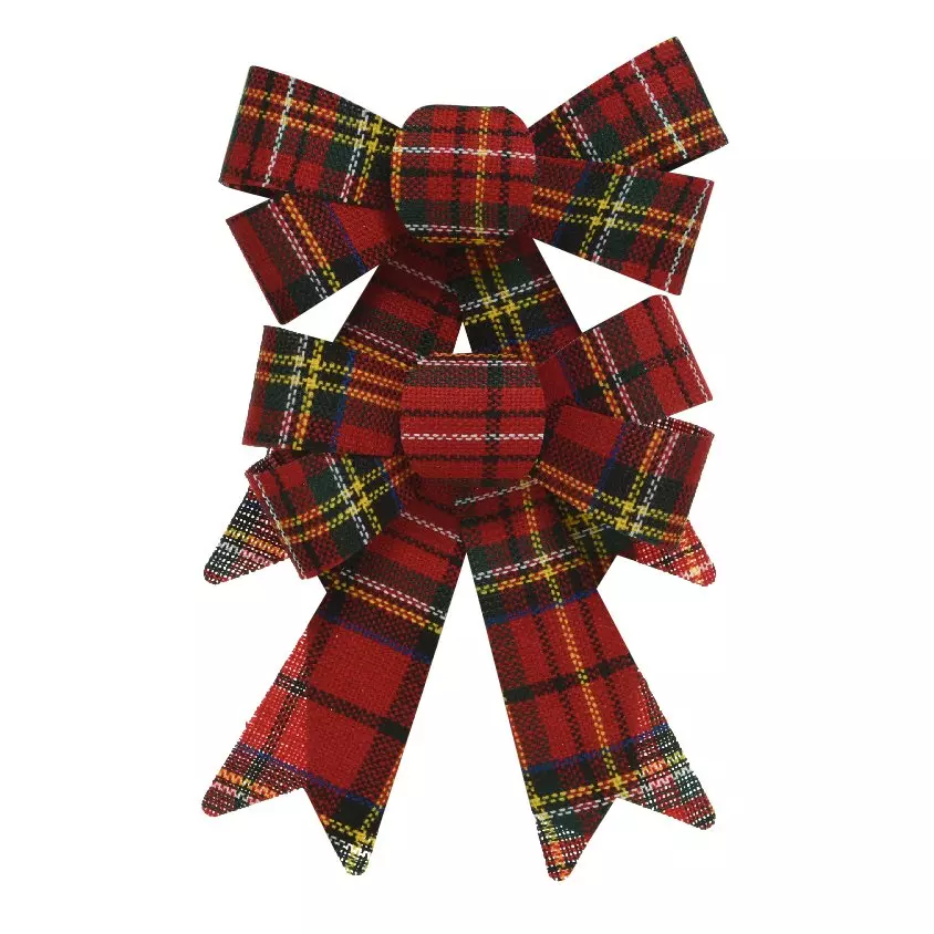 Lot de 2 nœuds (H17 cm) Omid Rouge