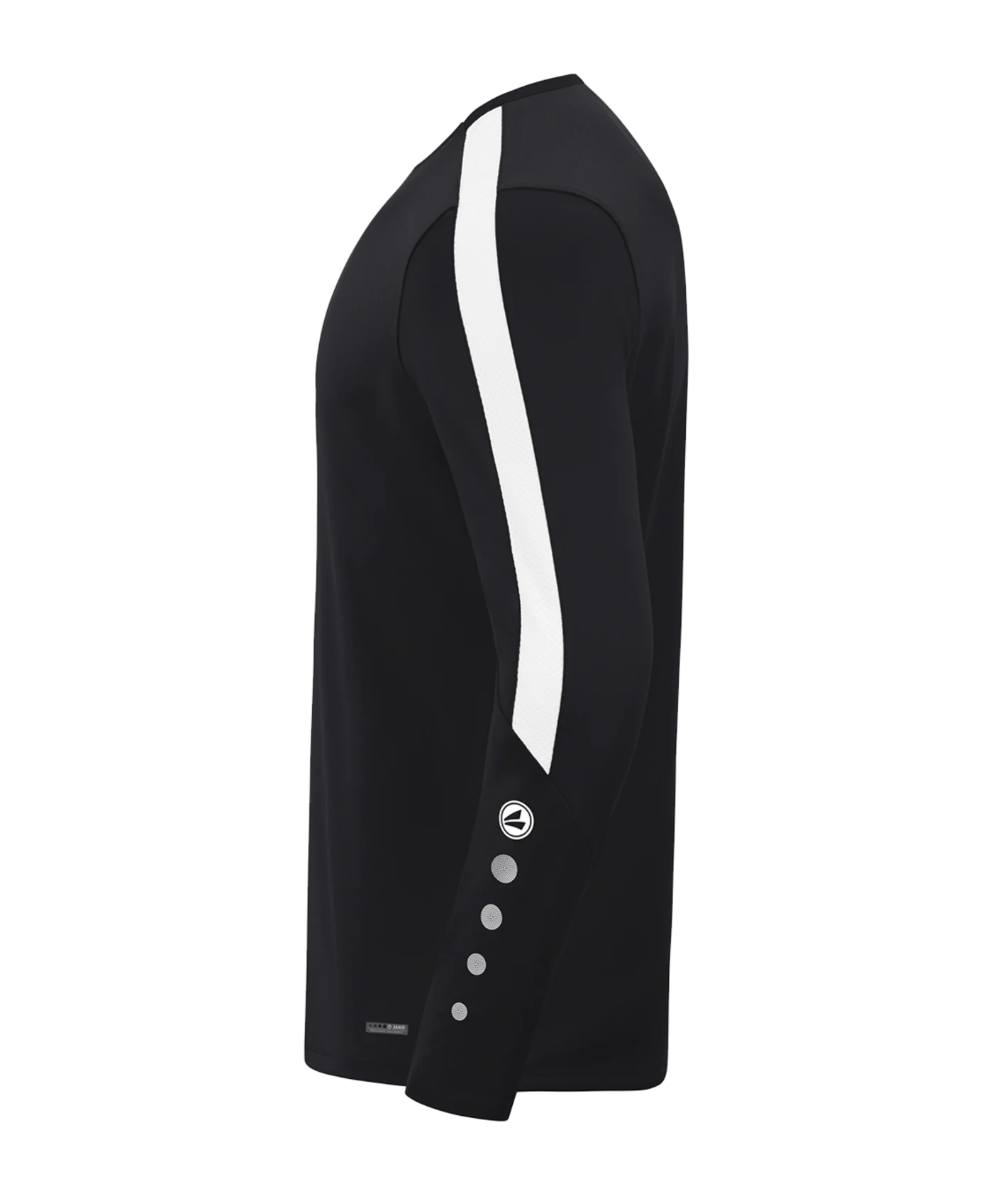 JAKO Power Sweatshirt Kids Schwarz Weiss F800
