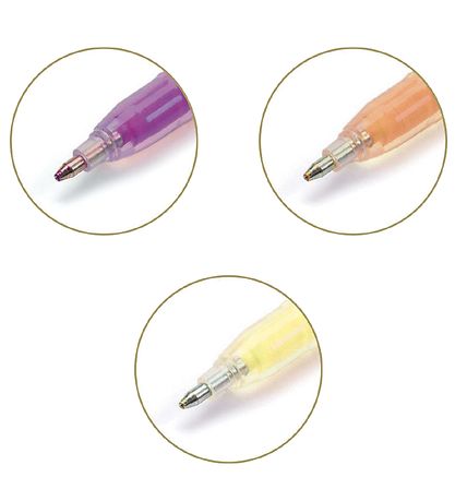 Djeco Kugelschreiber - 6 St. - Stylos Gel Fluo