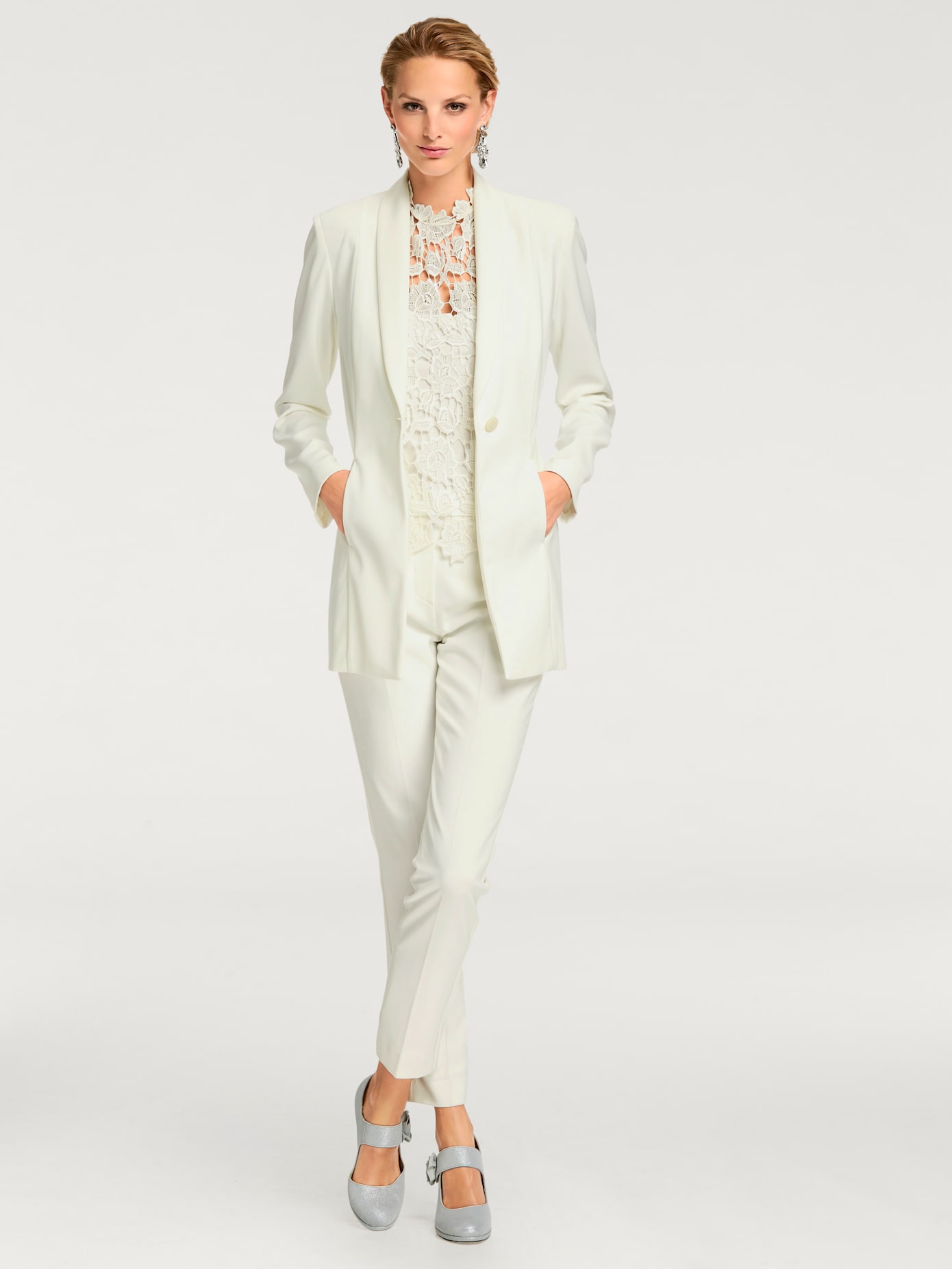 Blazer long style élégant