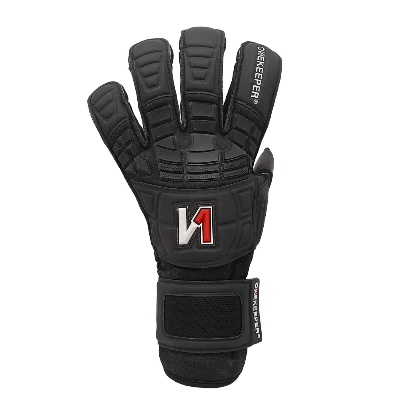 Onekeeper Solid Black Keepershandschoenen Zwart