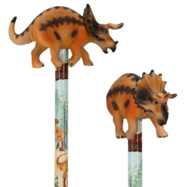 Dino World potlood met dino topper