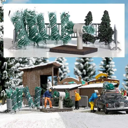 Busch 1182 Weihnachtsbaumverkauf H0