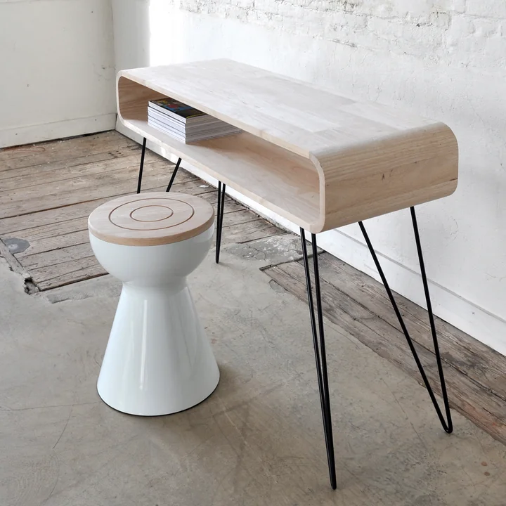 XLBoom - Metro Sofa Table, Holz / schwarz