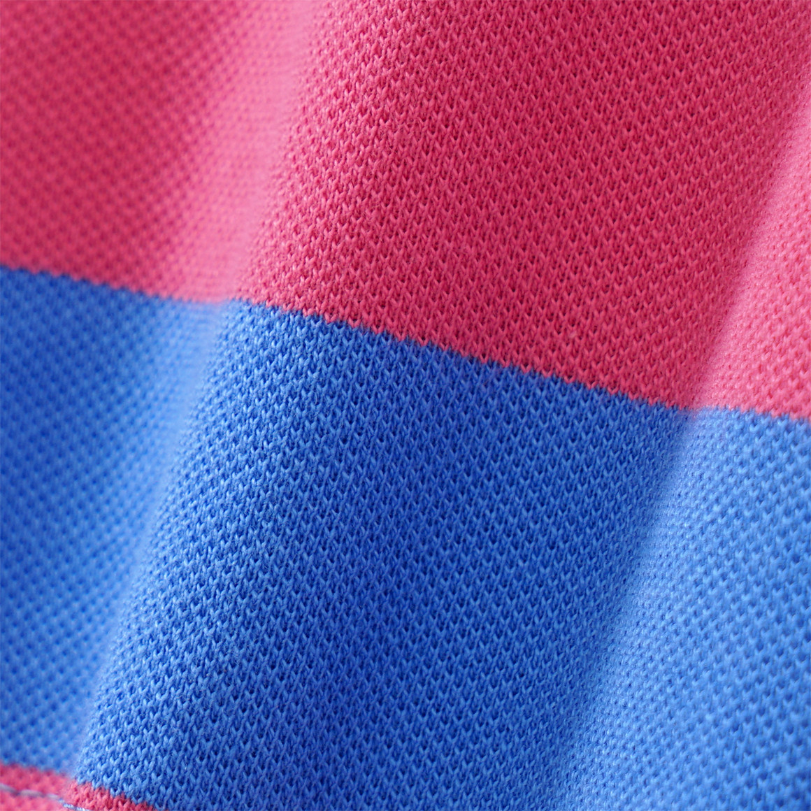 Topomini Baby Poloshirt mit Streifen blau / rot