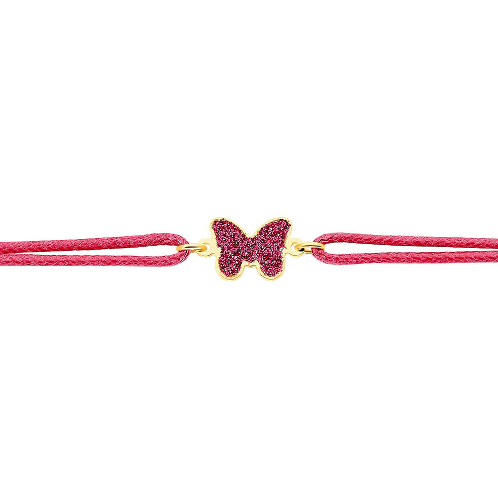 Bracelet Solena Papillon Or Jaune