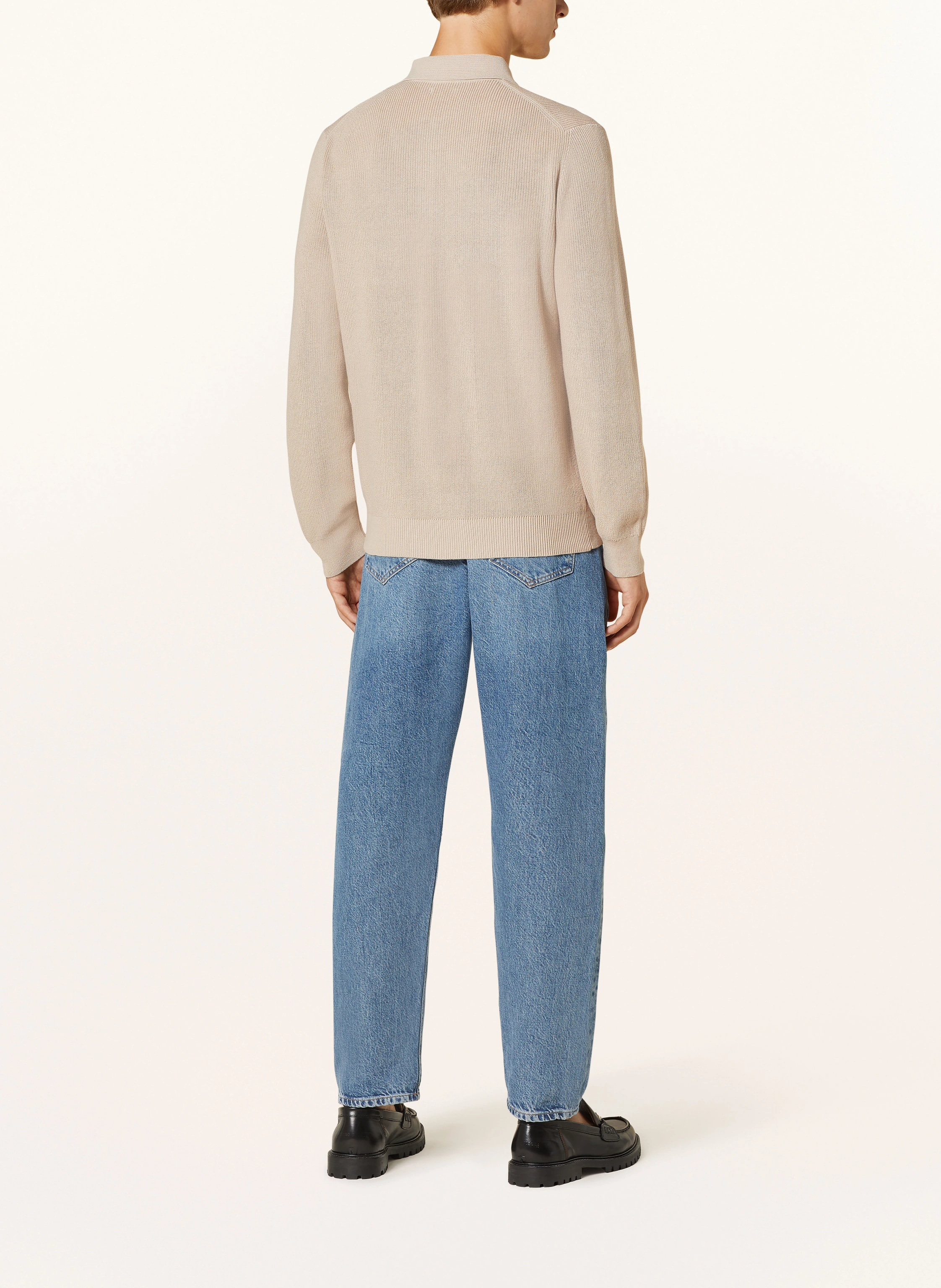 PAUL Strick-Poloshirt