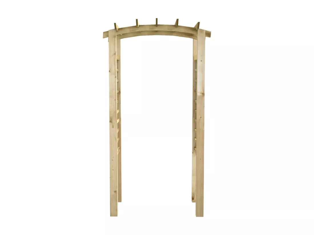 Arche en treillis 110x60x210 cm Bois de pin massif imprégné