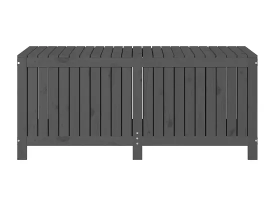 Boîte de rangement de jardin Gris 147x68x64 cm Bois de pin