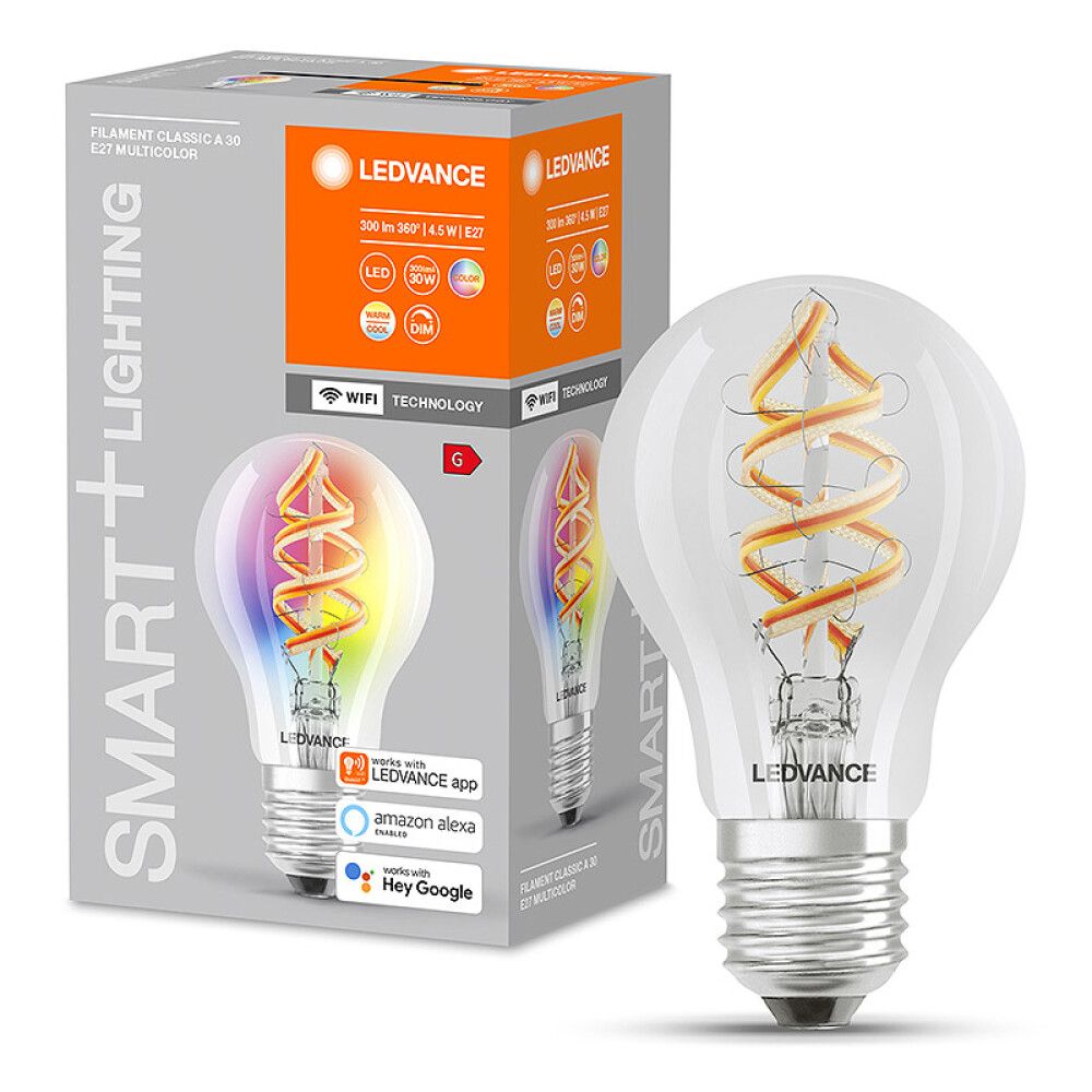 LYSPÆRE LEDVANCE SMART+ WIFI CLA RGBW E27 4,5W