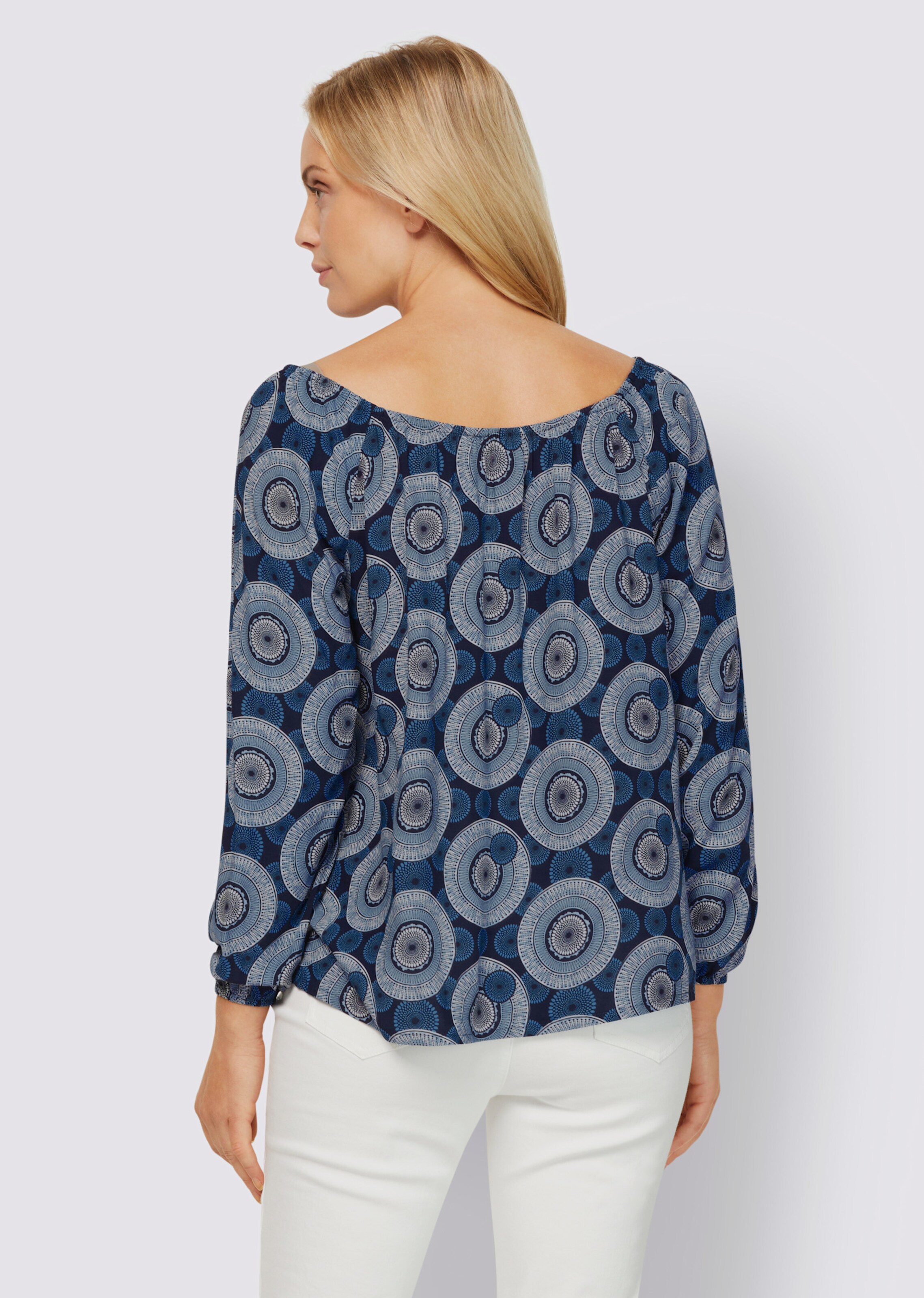 Druckbluse