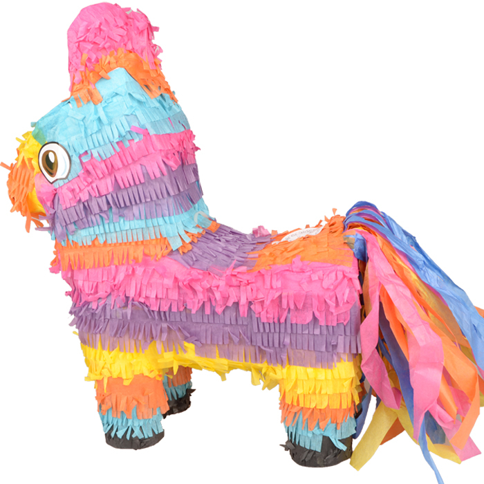 (39x27cm) Befüllbare Papier Piñata Kinder Geburtstags Deko Party Spielzeug - Esel