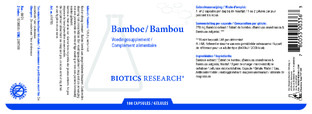Biotics Bamboe Capsules 180CP