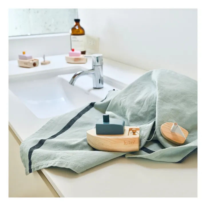 Kiko+ & gg* Bateau en bois | Bleu