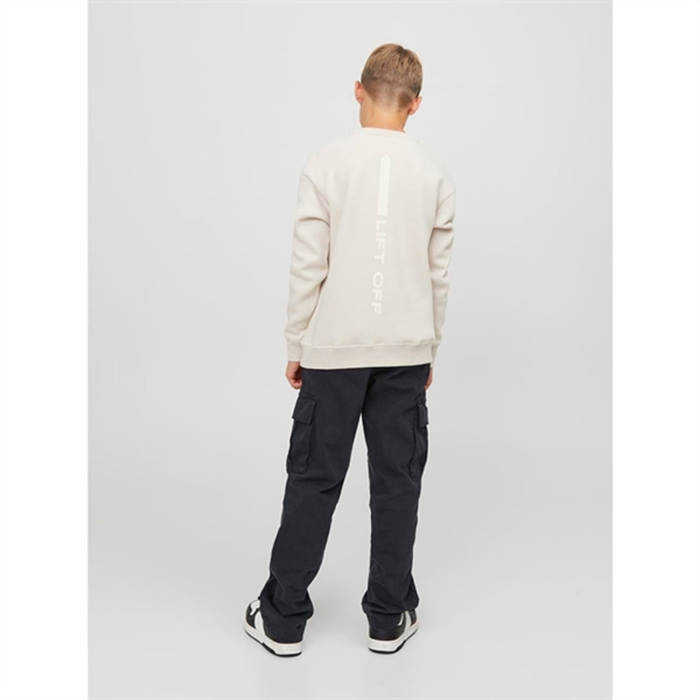 Køb Jack & Jones Junior Black Kane Harlow Cargo Bukser Noos