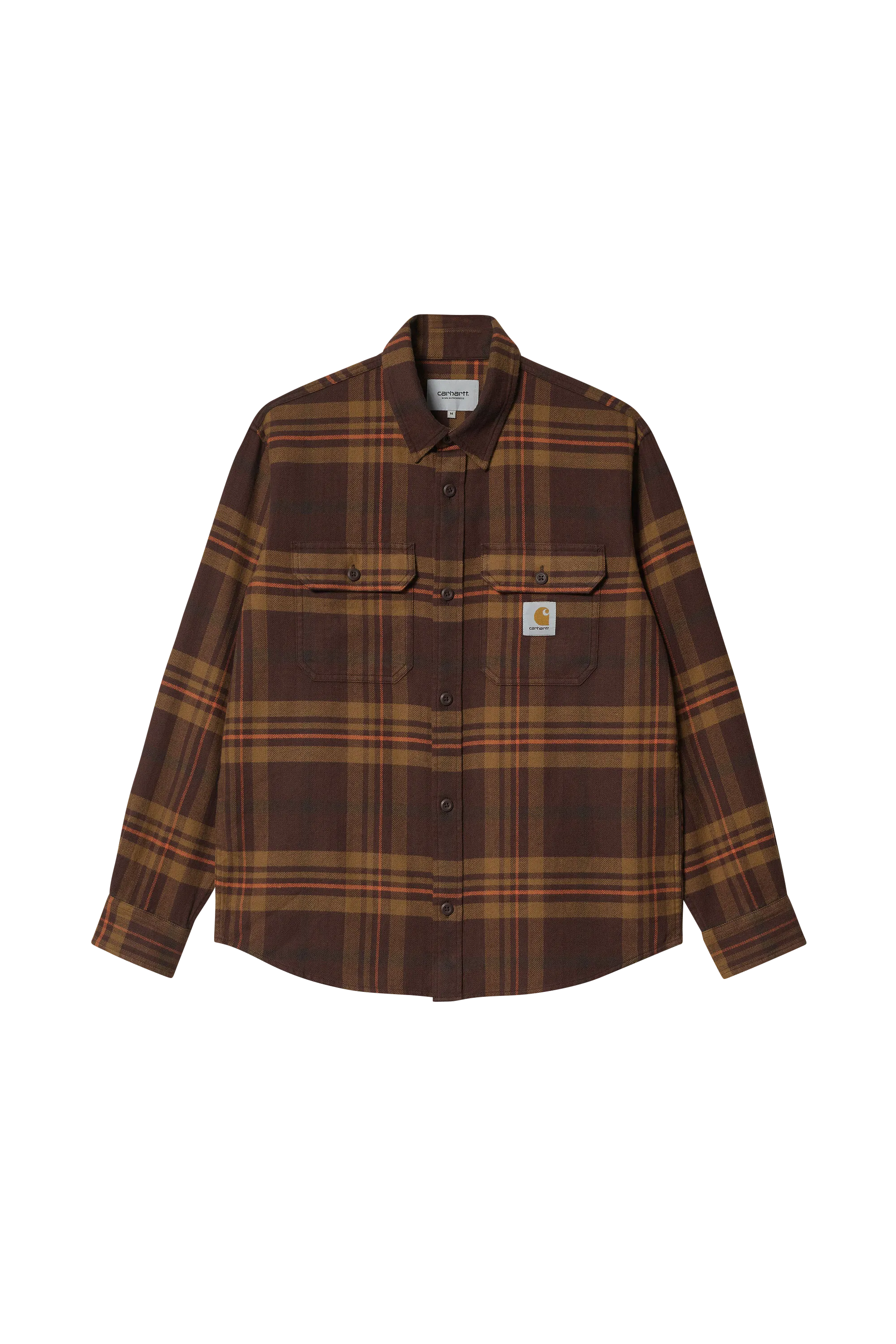CARHARTT WIP Surchemise L/S Wallace Marron