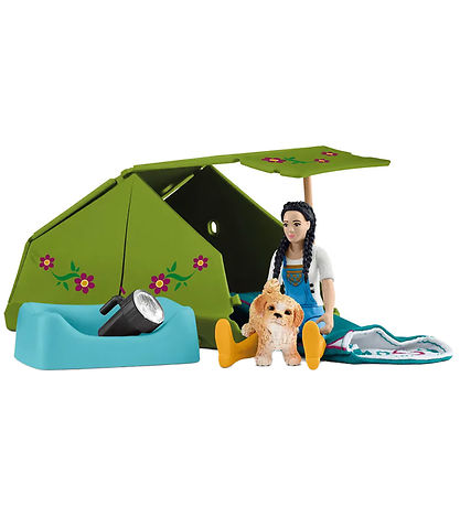 Schleich Camping Abenteuer mit Kim - 42745 - 10 Teile