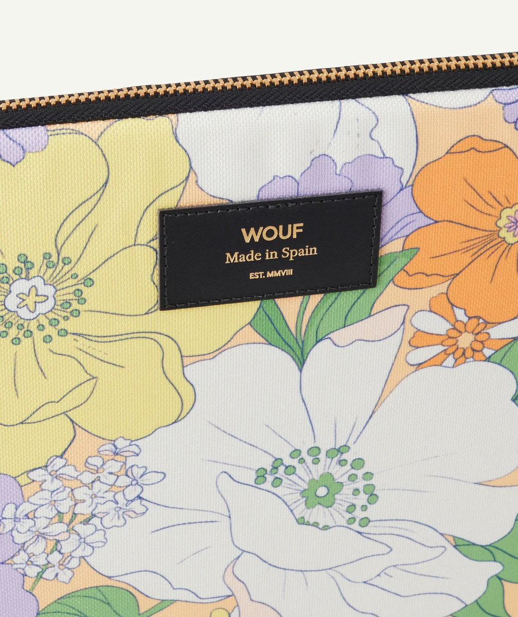 WOUFHOUSSE DE TABLETTE IMPRIMÉE FLORAL COLORÉE