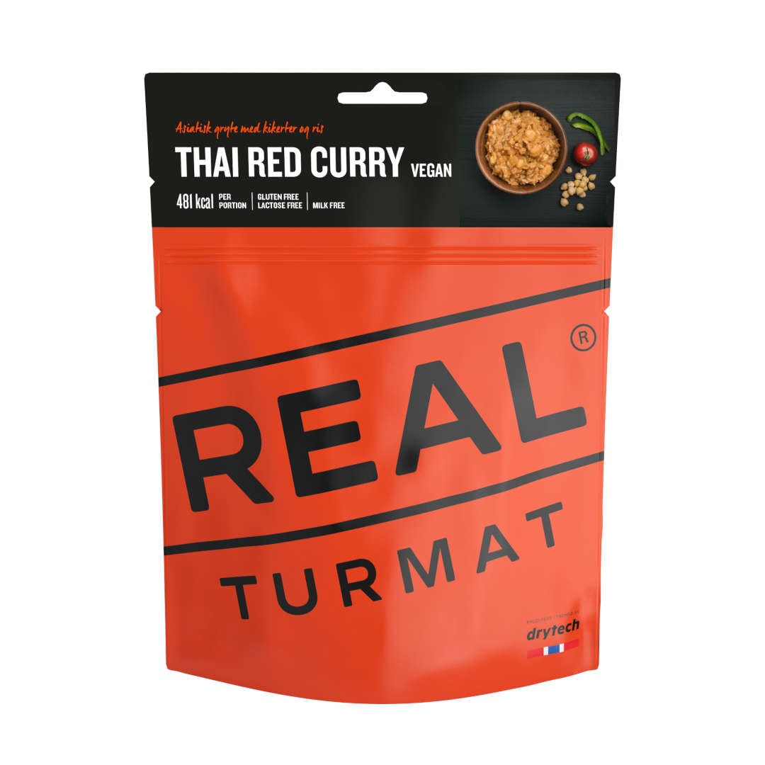 Real Turmat Thai red curry<br>Vegansk