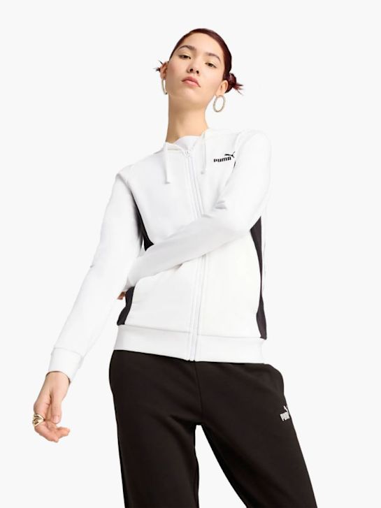 PUMA Trainingsanzug Weiss