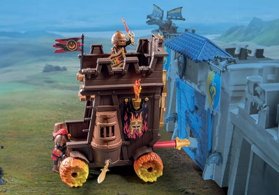 Playmobil 71643 Novelmore Byggesett Stridsvogn med Flammekanon