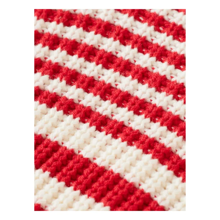 Scotch & Soda Pull Rayé | Rouge