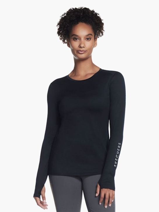 Skechers Longsleeve Schwarz