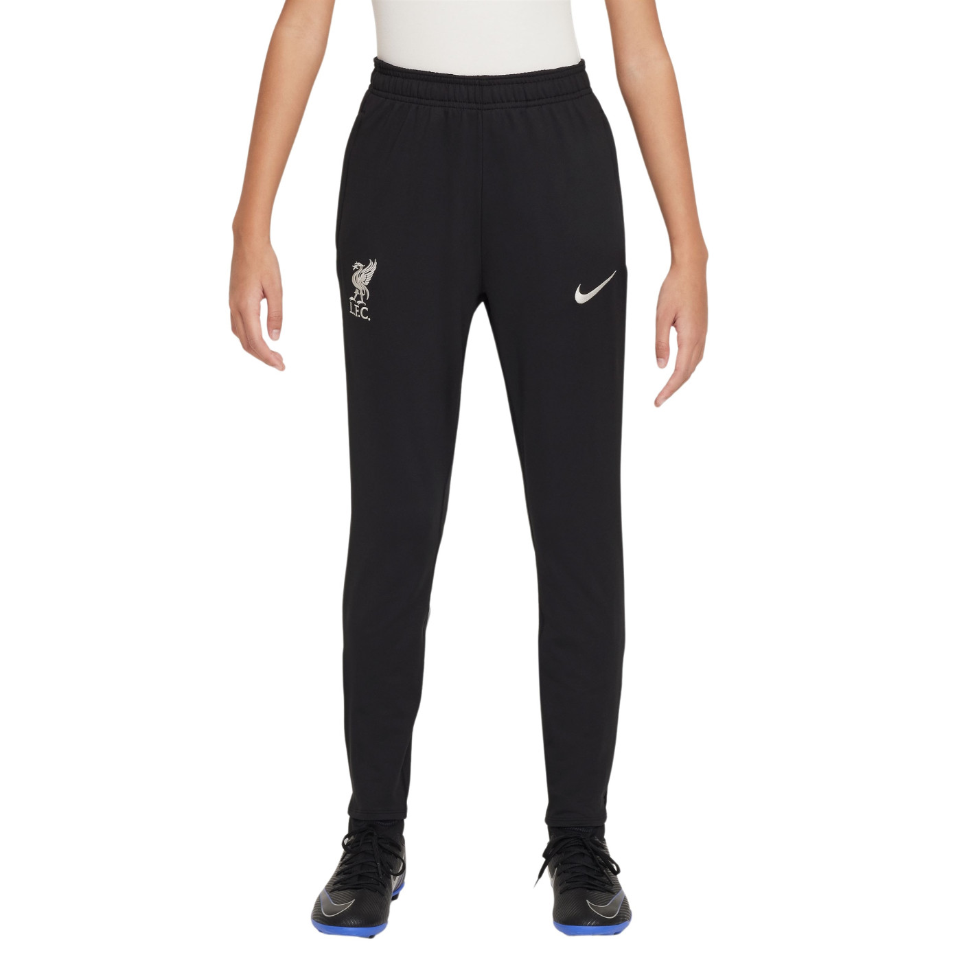 Nike Liverpool Strike Trainingspak 1/4-Zip 2024-2025 Kids Zwart Rood
