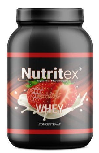 nutritex Whey Proteïne Aardbei 750g