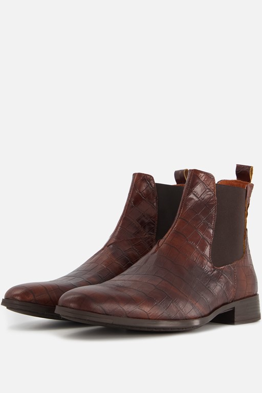RF X Ziengs Cardiff Chelsea boots cognac