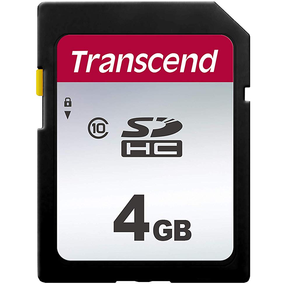 Transcend TS4GSDC300S Premium 300S SDHC Class 10 4GB SD-kaart