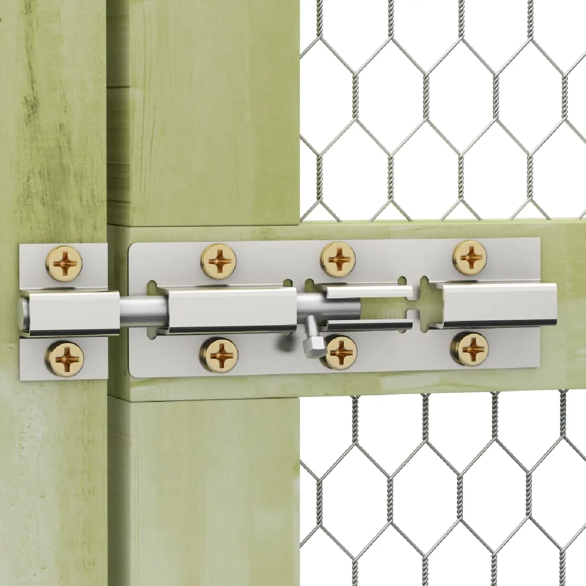 vidaXL Poulailler extérieur - Pinède imprégnée - 1,5 x 3 x 1,5 m