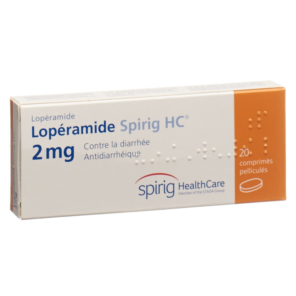 LOPERAMIDE Spirig HC Filmtabl 2 mg Blist 20 Stk