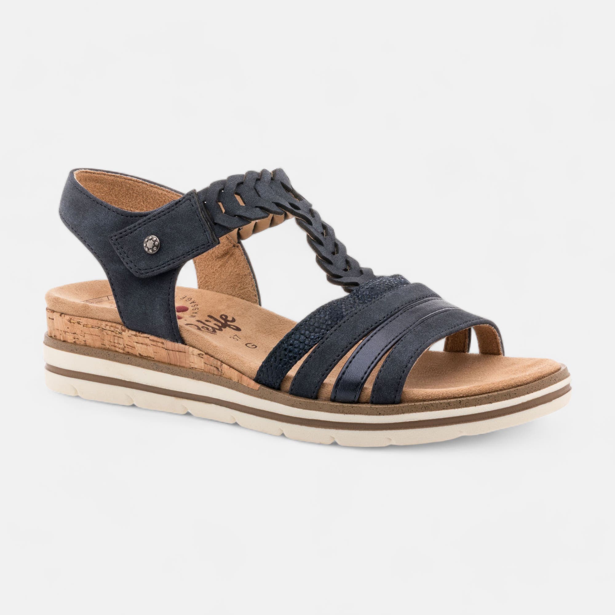 Sandales Femme bleu marine