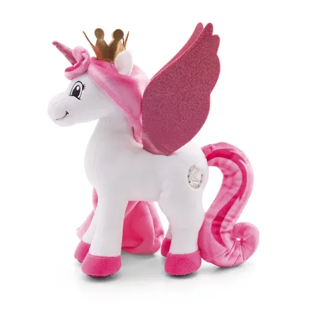 NICI Kuscheltier Lissy PONY Einhorn Tamani 22cm stehend weiß-pink