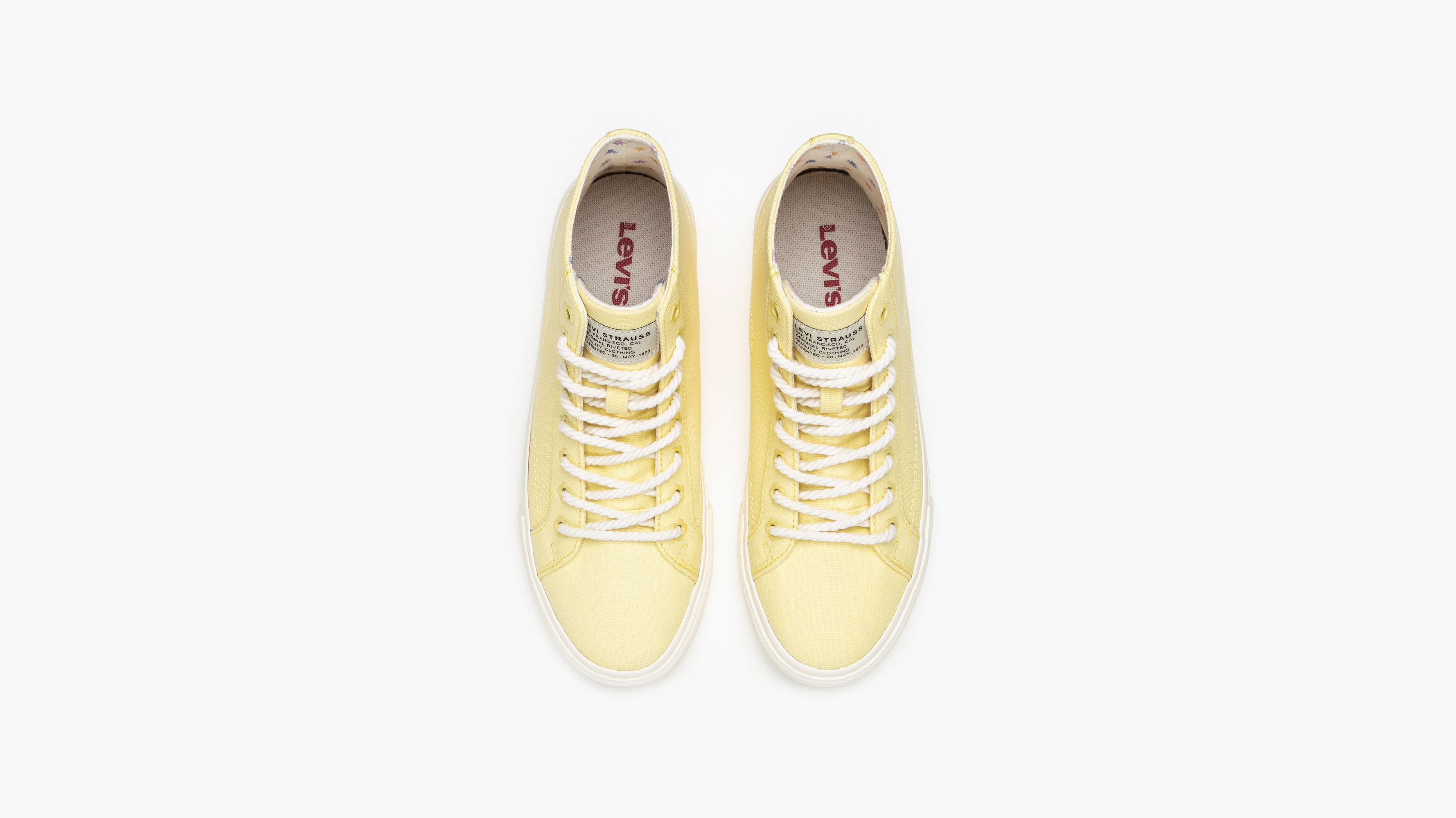 Baskets Decon Mid - Regular Yellow - Jaune