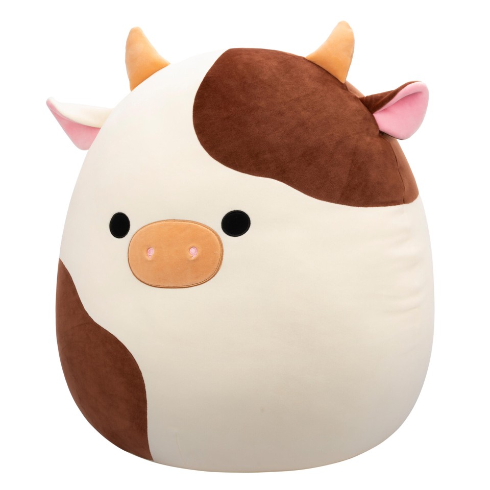 Squishmallows - 60 cm Bamse - Ronnie Cow